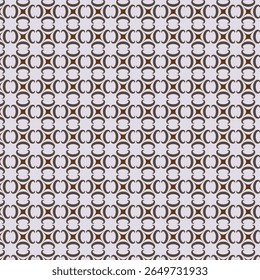 Monograma sem emenda padrão inspirado com Brown Design Interlocking
