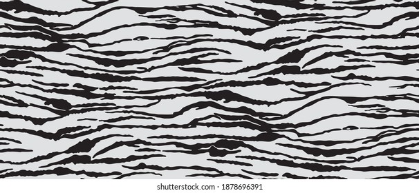 Seamless monotone animal print design