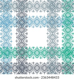 Seamless Moroccan mosaic Tile pattern with colorful Patchwork.  Aztec style abstract vector illustration.design for