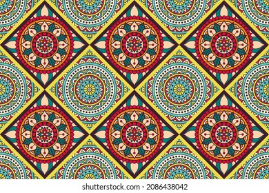 Seamless moroccan pattern ethnic design