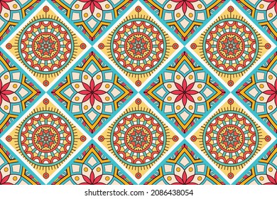 Seamless moroccan pattern ethnic design