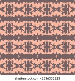 Seamless moroccan pattern. Square vintage tile.  Decorative ornament in retro vintage design style. 
