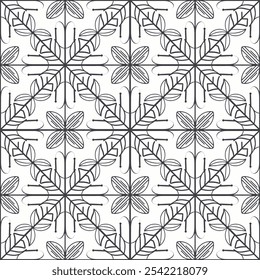 Padrão marroquino perfeito. Quadrado vintage azulejo. silhueta ornamento padrão para design de azulejos. Feito à mão. Impressão para têxteis. 