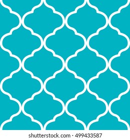 Seamless moroccan trellis pattern