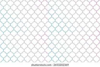 Seamless Moroccan Trellis Pattern Geometric Background. Ideal for use on textile prints, wallpaper, packaging designs, wedding invitations, digital paper, and Islamic-themed projects.