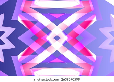seamless mosaic Beautiful glow colour gradient flower line art pattern wallpaper ornament for commercial ads	