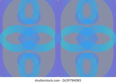 seamless mosaic Beautiful glow colour gradient flower line art pattern wallpaper ornament for commercial ads	