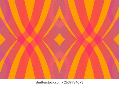 seamless mosaic Beautiful glow colour gradient flower line art pattern wallpaper ornament for commercial ads	