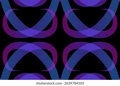 seamless mosaic Beautiful glow colour gradient flower line art pattern wallpaper ornament for commercial ads	