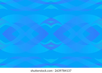 seamless mosaic Beautiful glow colour gradient flower line art pattern wallpaper ornament for commercial ads	