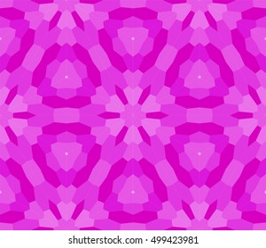 seamless mosaic. floral stained-glass window. purple color. vector illustration. for design, wallpaper, interior