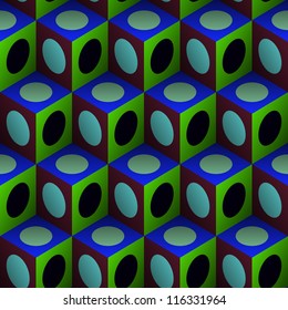Seamless mosaic pattern.