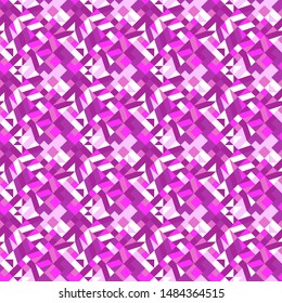 Seamless mosaic pattern background - colorful abstract vector graphic