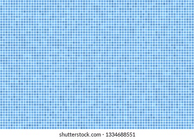 Seamless  Mosaic Pattern, Blue Background, Vector Graphics