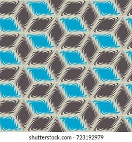 Seamless mosaic pattern. Geometric background. Vector Illustration.