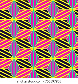 Seamless mosaic pattern. Geometric background. Vector Illustration.