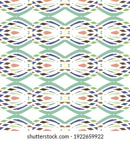 Seamless mosaic pattern geometric color pattern for your design