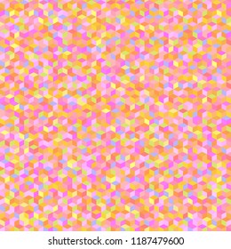 Seamless mosaic pattern with trapeziums. Multicolored background. Geometric wallpaper of the surface. Print for polygraphy, shirts and textiles. Tiled texture. Doodle for works. Wrapping paper