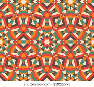 Seamless mosaic pattern. Vector illustration EPS 10.