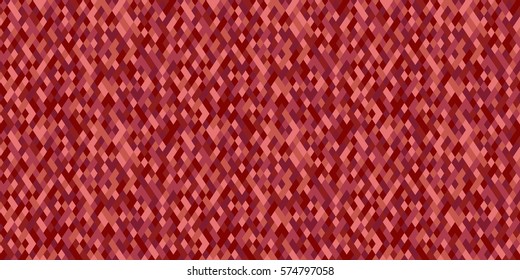 Seamless mosaic of red and pink color. Use for pattern fills, webpage background, business cards design. Abstract geometric background. Creative design templates. Vector. Polygonal pattern 