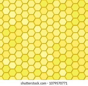 Seamless mosaic texture, geometric background, honeycomb pattern, snake skin, hexagon, vector illustration