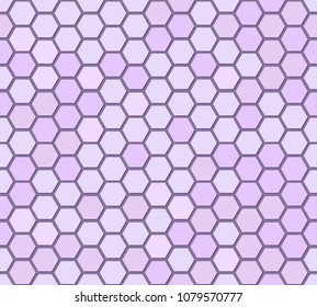 Seamless mosaic texture, geometric background, honeycomb pattern, snake skin, hexagon, vector illustration