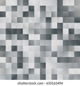 Seamless Mosaic Tile Abstract Texture Background. Vector