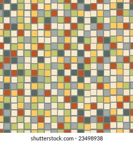 Seamless Mosaic Tile Pattern Background