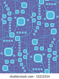 seamless motherboard style pattern. Select all the art and drop it into your swatches palette to create an Adobe Illustrator pattern.