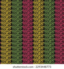 seamless mothers day pattern, I love you mom, mommy,mama ever, Lettering words with heart mother day Repeating Pattern, Happy Mothers day gift seamless word pattern,textiles fabric pink background 

