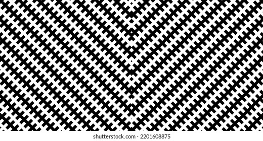 Seamless Motif Pattern Arrange from Lines Composition. Decoration for Interior, Exterior, Carpet, Textile, Garment, Cloth, Silk, Tile, Plastic, Paper, Wrapping, Wallpaper, Pillow, Sofa, Background