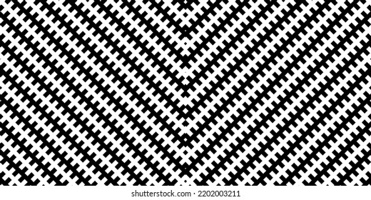 Seamless Motif Pattern Arrange from Lines Composition. Decoration for Interior, Exterior, Carpet, Textile, Garment, Cloth, Silk, Tile, Plastic, Paper, Wrapping, Wallpaper, Pillow, Sofa, Background