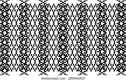 Seamless Motif Pattern Arranged of Rectangle Composition for Ornate, Decoration, Background, Website or Graphic Design Element. Vector Illustration