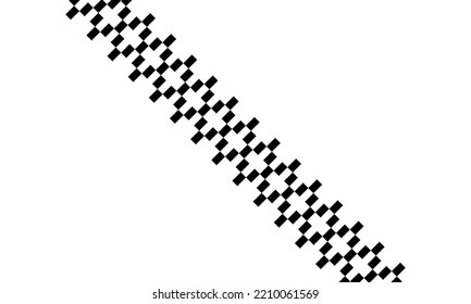 Seamless Motif Pattern Arranged of Rectangle Composition for Ornate, Decoration, Background, Website or Graphic Design Element. Vector Illustration