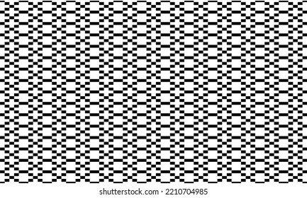 Seamless Motif Pattern Arranged of Rectangle Composition for Ornate, Decoration, Background, Website or Graphic Design Element. Vector Illustration