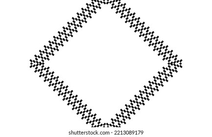 Seamless Motif Pattern Arranged of Rectangle Composition for Ornate, Decoration, Background, Website or Graphic Design Element. Vector Illustration