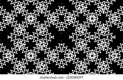 Patrón Motif sin inconvenientes, organizado de composición Rectángulo para elemento de organización, decoración, fondo, sitio web o diseño gráfico. Ilustración vectorial