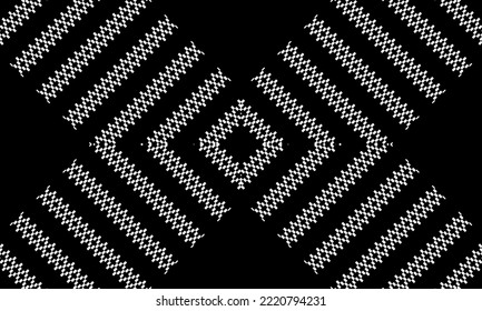 Seamless Motif Pattern Arranged of Rectangle Composition for Ornate, Decoration, Background, Website or Graphic Design Element. Vector Illustration