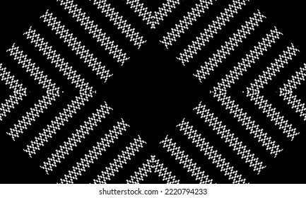 Seamless Motif Pattern Arranged of Rectangle Composition for Ornate, Decoration, Background, Website or Graphic Design Element. Vector Illustration
