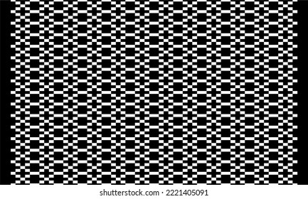 Seamless Motif Pattern Arranged of Rectangle Composition for Ornate, Decoration, Background, Website or Graphic Design Element. Vector Illustration