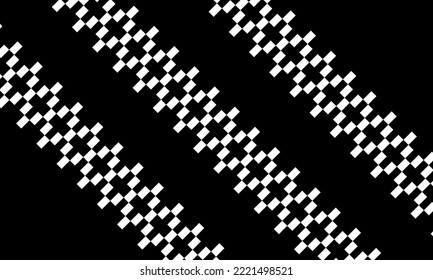 Seamless Motif Pattern Arranged of Rectangle Composition for Ornate, Decoration, Background, Website or Graphic Design Element. Vector Illustration