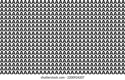 Seamless Motif Pattern Composed from Letter A for Decoration for Interior, Exterior, Carpet, Textile, Garment, Cloth, Silk, Tile, Plastic, Paper, Wrapping, Wallpaper, Pillow, Sofa, Background, Ect
