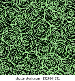 seamless motley abstract flowers pattern for fabric and wallpapers
