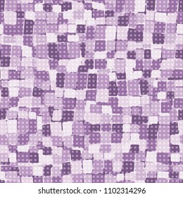Seamless mottled texture. A pattern consisting of rounded quadrilaterals. A grid composed of small squares.