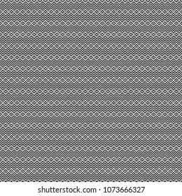 Seamless mountains and zigzag lines pattern. Repeated chevrons, diamonds, angle brackets, curves background. Squama ornament. Scales. Ancient window tracery motif. Digital paper, textile print. Vector