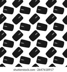 Padrão de mouse perfeito. Plano de fundo da textura do gadget de dispositivo técnico de computador