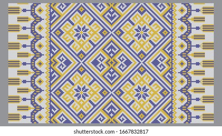 Nahtlose mehrfarbige Muster für Hintergrund oder Plakate - repräsentieren verschiedene Kulturen. 