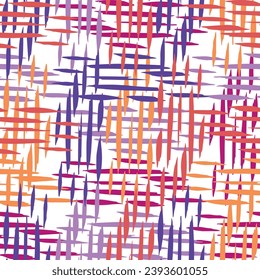 Seamless multi color textured abstract allover pattern background Vector ornament with hemp leaves. 