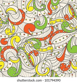 seamless multicolor abstract pattern