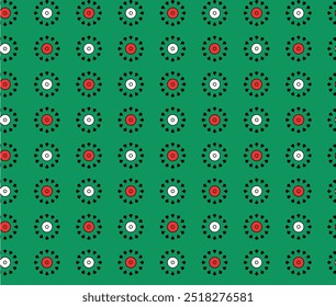 Seamless Multicolor Exotic Hand Drawn Floral Seamless Pattern